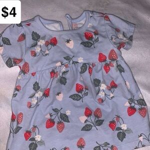 Garanimals Red and Blue Flutter Sleeve Sundress